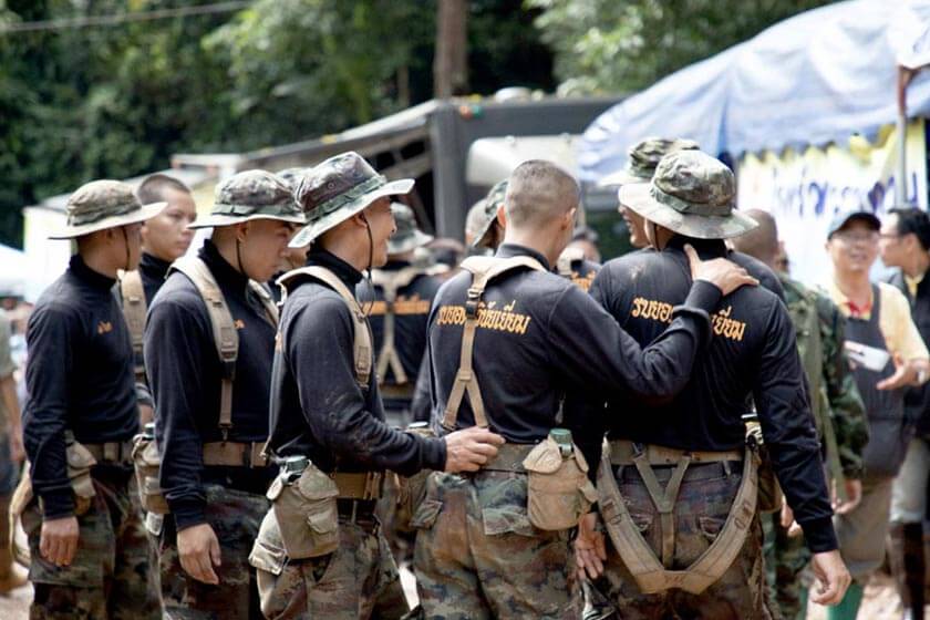 Thailandia: l'arrivo dei marines per salvare i ragazzi nella grotta
