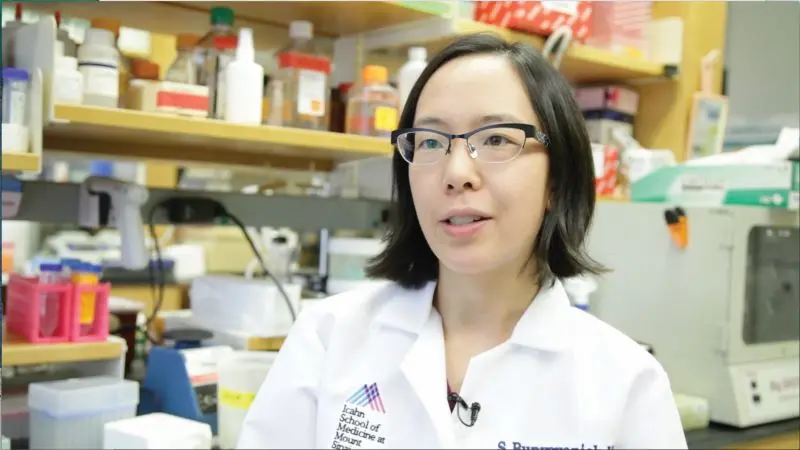 Supinda Bunyavanich, MD, MPH, MPhil, Mount Sinai Professor in Allergy and Systems Biology, has a lab focused on studying systems biology in allergy and asthma. 