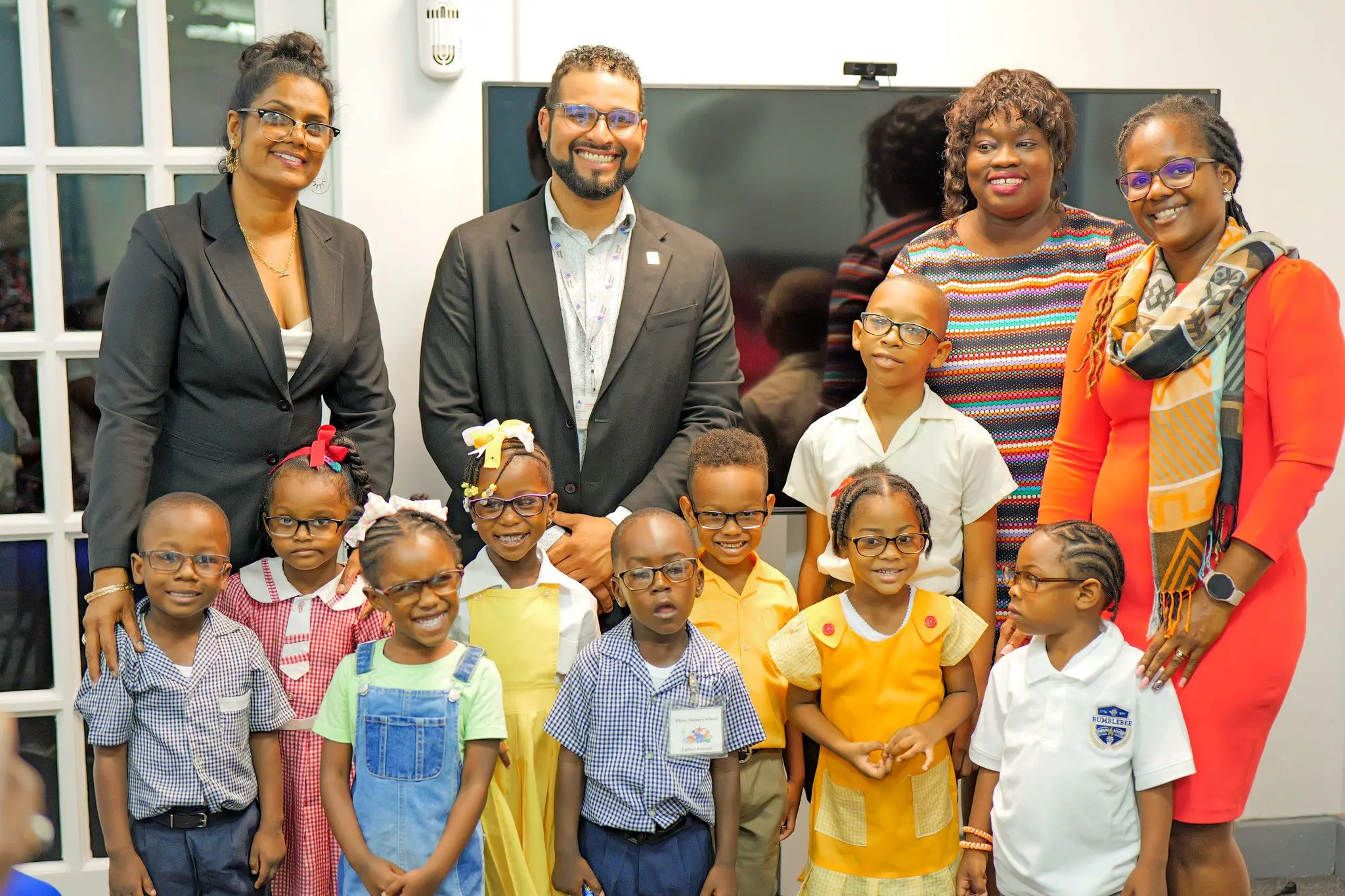 Some of the most telling changes that Mount Sinai is helping to bring in Guyana aren’t measured in numbers. Rather, they’re expressed in subtle ways, such as the disbelief on the faces of young students when handed their first pair of eyeglasses, and in the gratitude in the faces of their parents who realize that a simple eye exam and corrective glasses can give their kids a whole new perspective on the world around them.