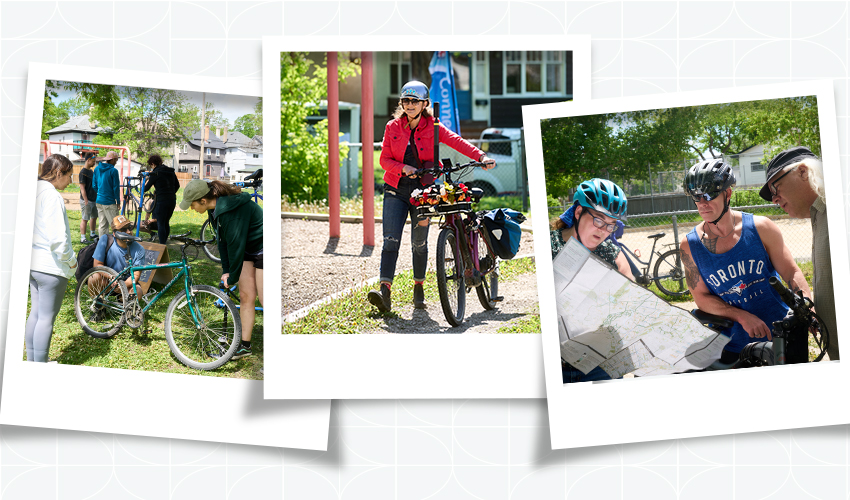 Bike Tune-Up Day - Collage Images