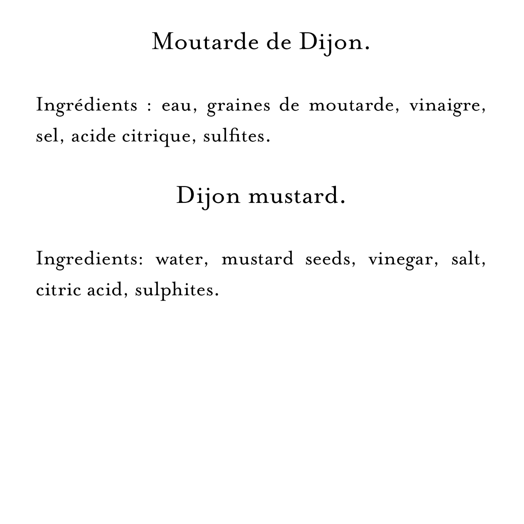 Ingredients (20)