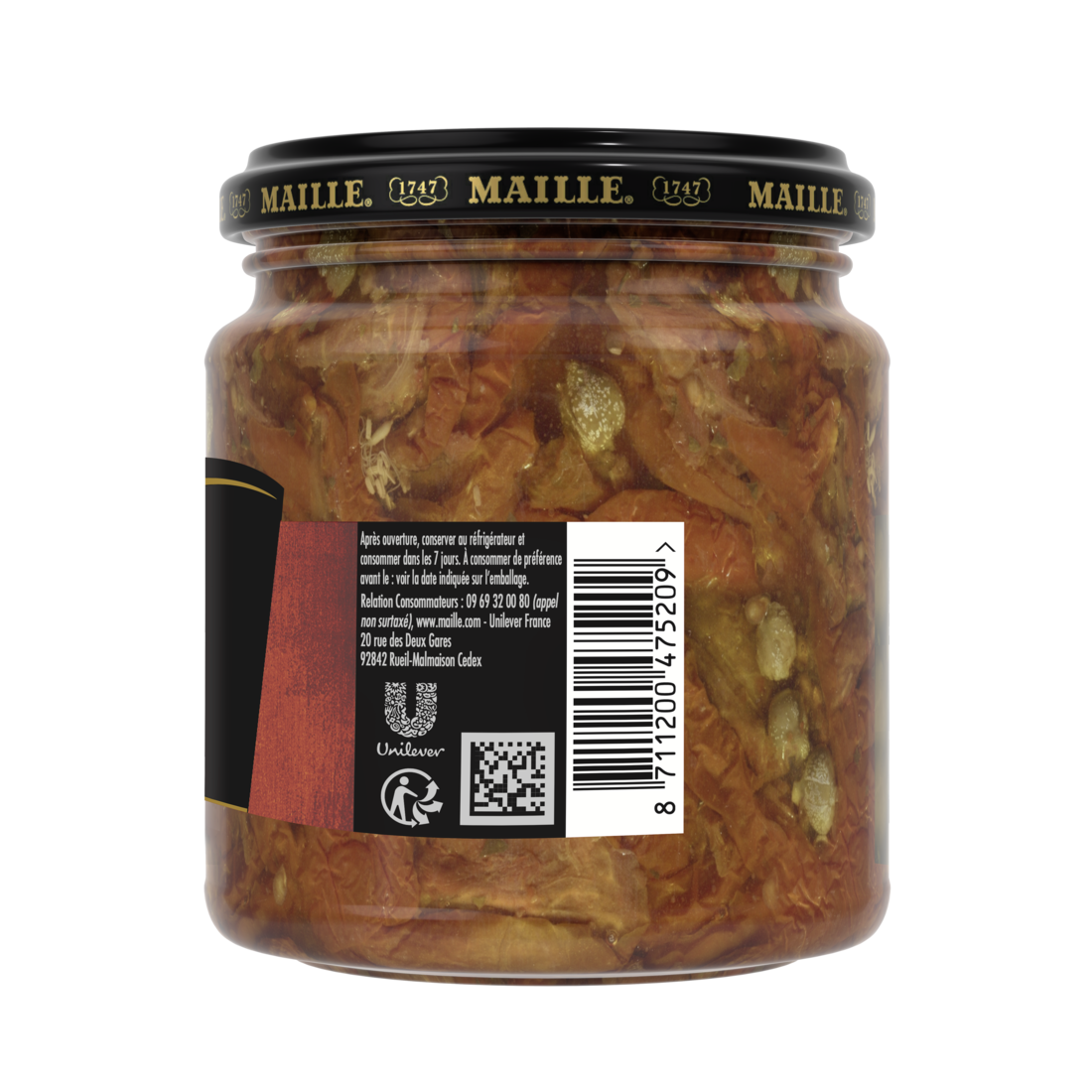MAILLE APERITIF TOMATES SECHEES MARINEES, 280G