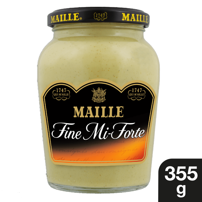 Maille - Spécialité à la Moutarde Fine Mi-Forte Bocal 355 g