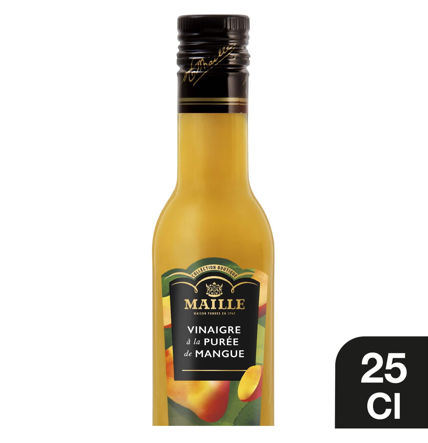 Maille - Vinaigre a la puree de mangue, 250 ml
