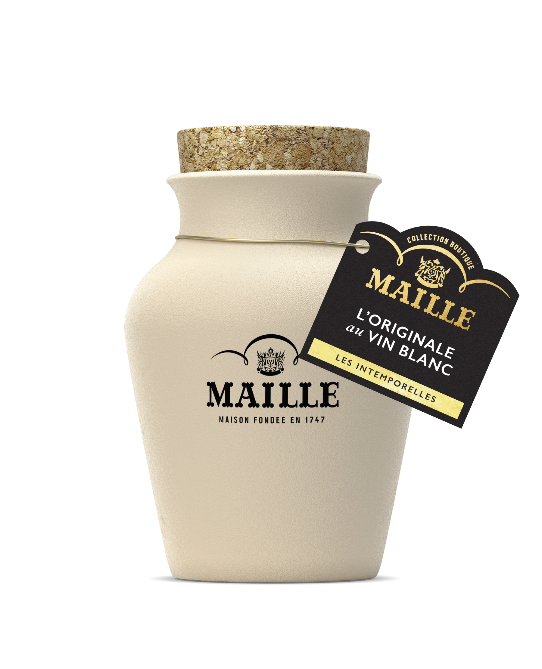 Maille - L'originale au vin blanc servie a la pompe