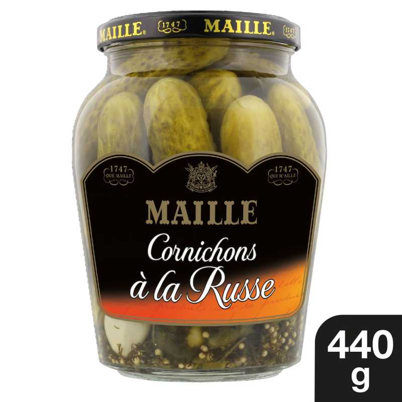 Maille - Cornichons à la Russe Bocal 440 g