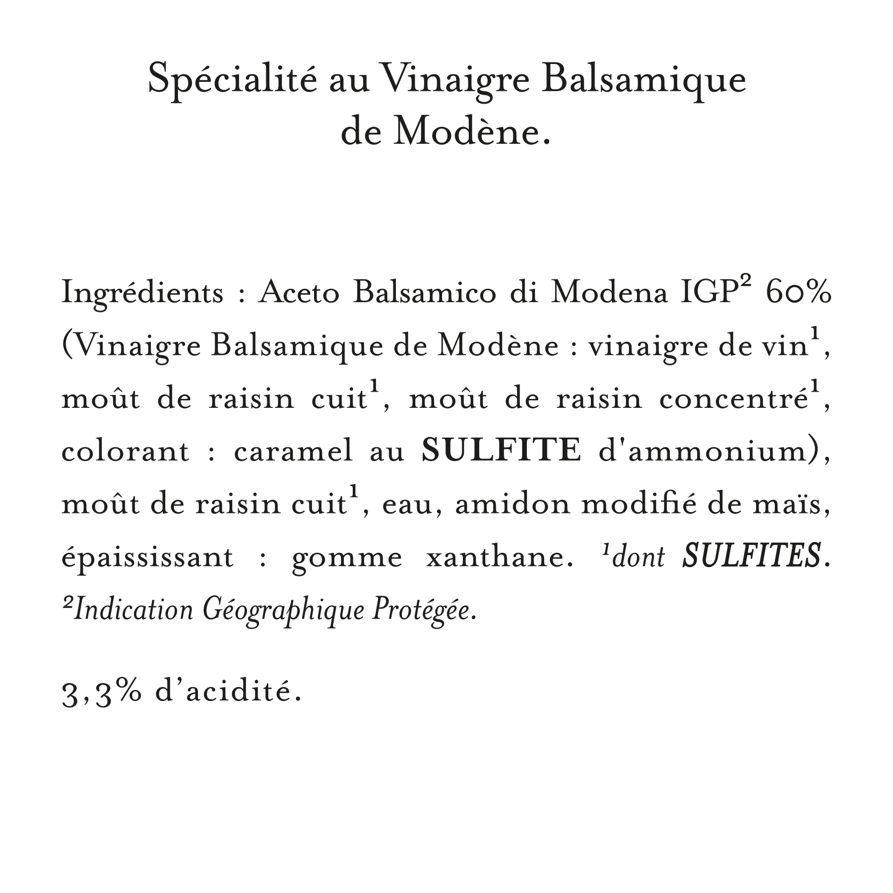 Maille - Velours de Vinaigre Balsamique De Modène 25 cl