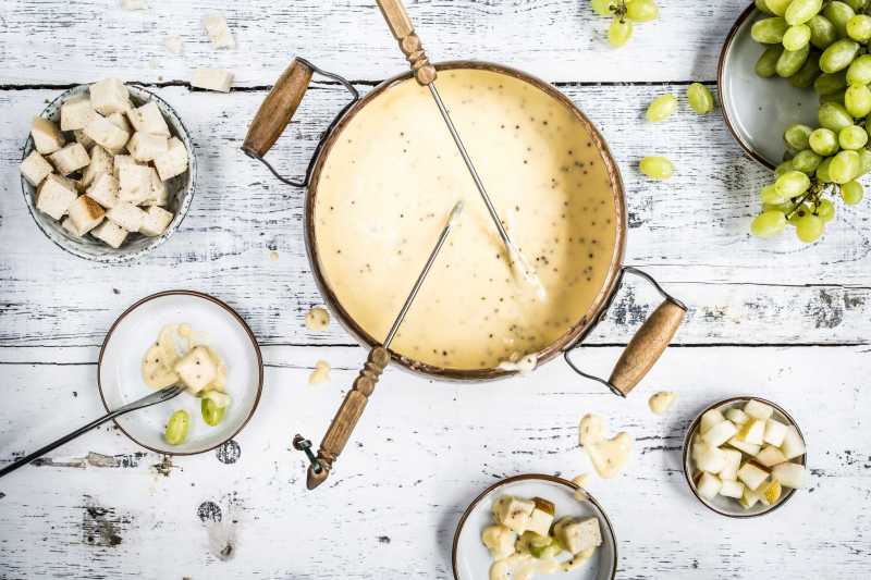 Käsefondue mit Senf img