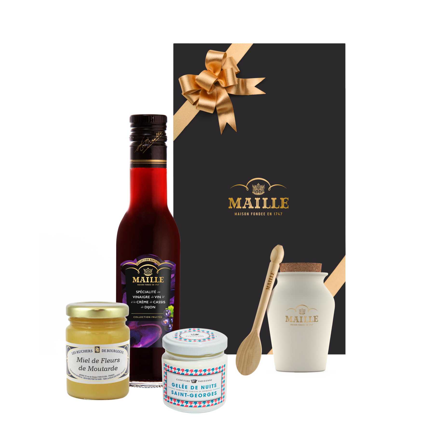 Maille Coffret Les Minis Bouquet Gourmet : sélection de 5 mini pots de  moutardes 23g - saveurs exclusives - Maison française - petit cadeau  raffiné - Pour lui ou elle : : Epicerie