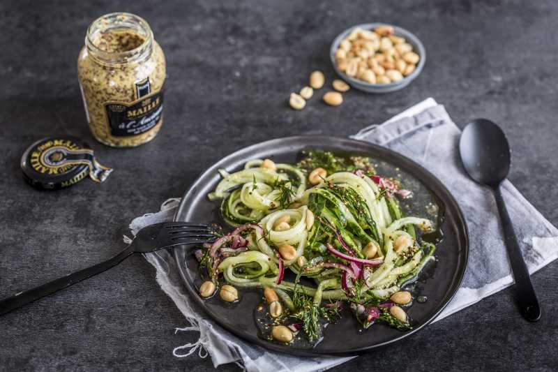 gurken spirelli salat mit dill img