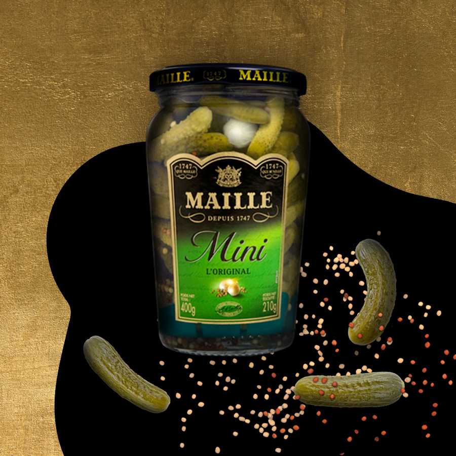 Maille Cornichon mini l'original, 210g