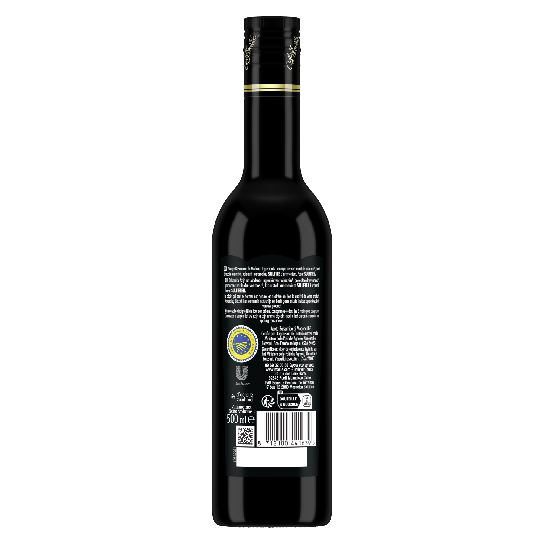 VINAIGRE BALSAMIQUE DE MODÈNE 50CL