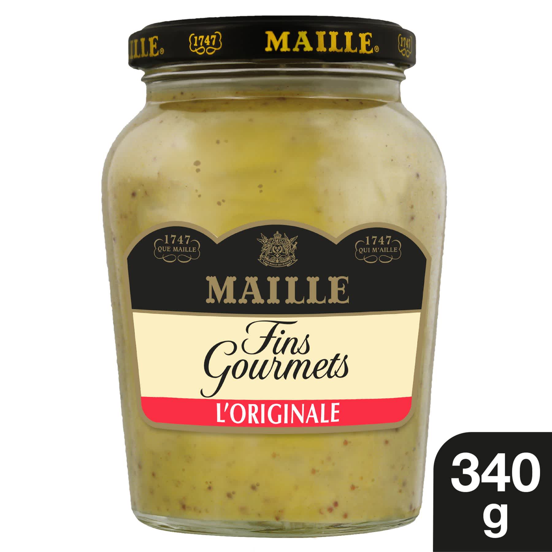 Maille - Spécialité à la Moutarde Fins Gourmets L'Originale Bocal 340 g