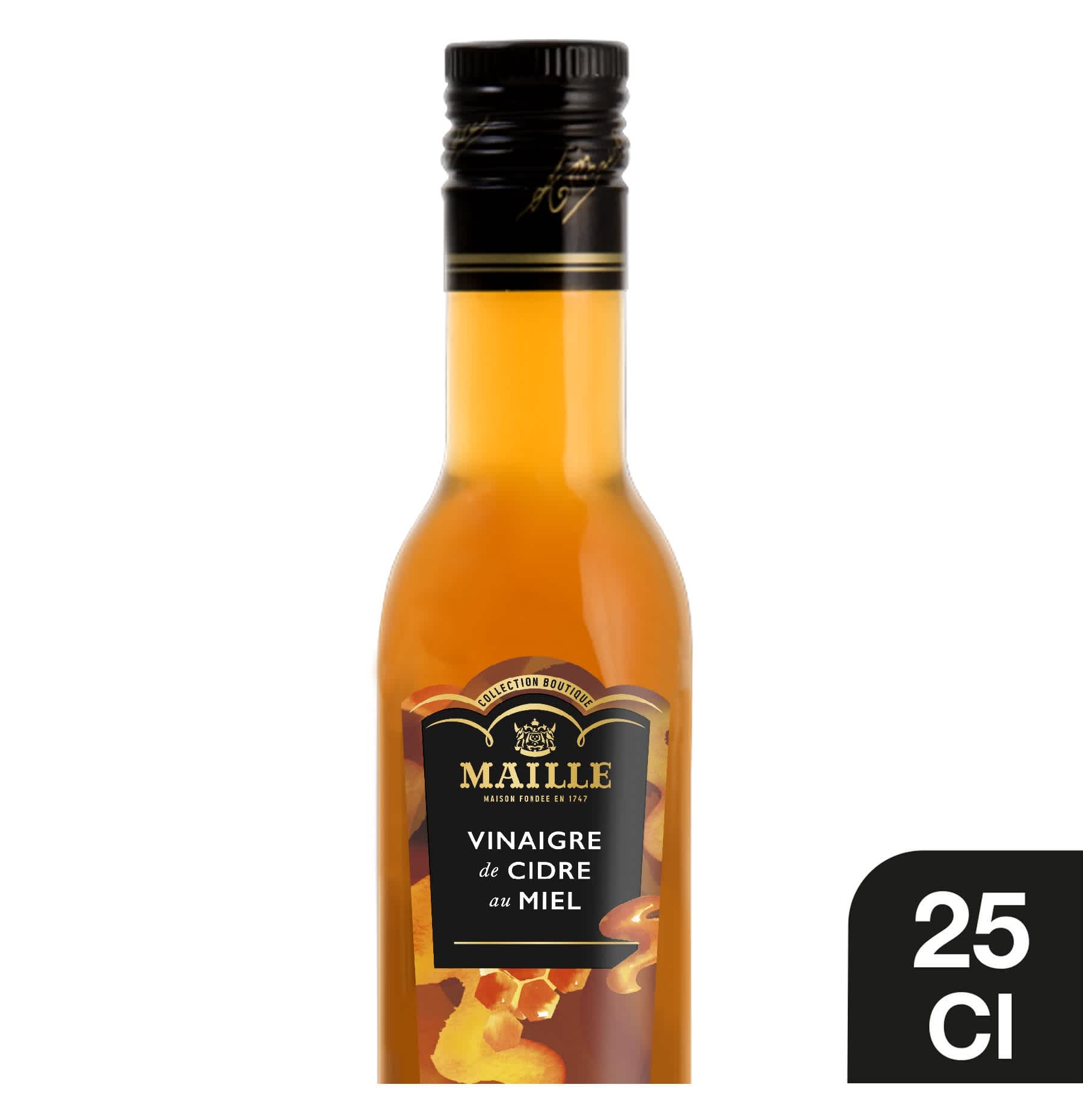 Maille - Vinaigre de cidre au miel, 250 ml