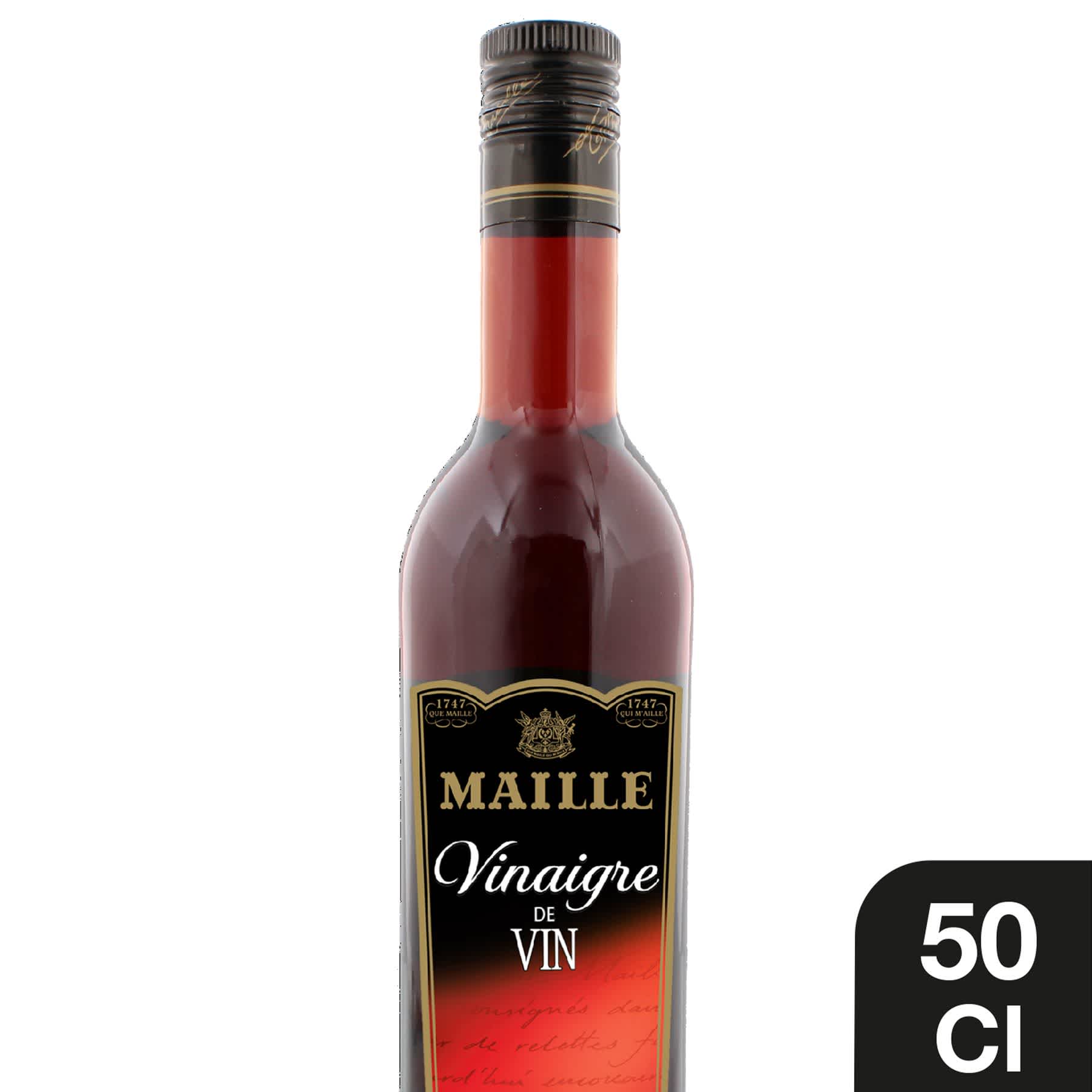Maille - Vinaigre de Vin Rouge adouci au jus de raisin concentré 50 cl