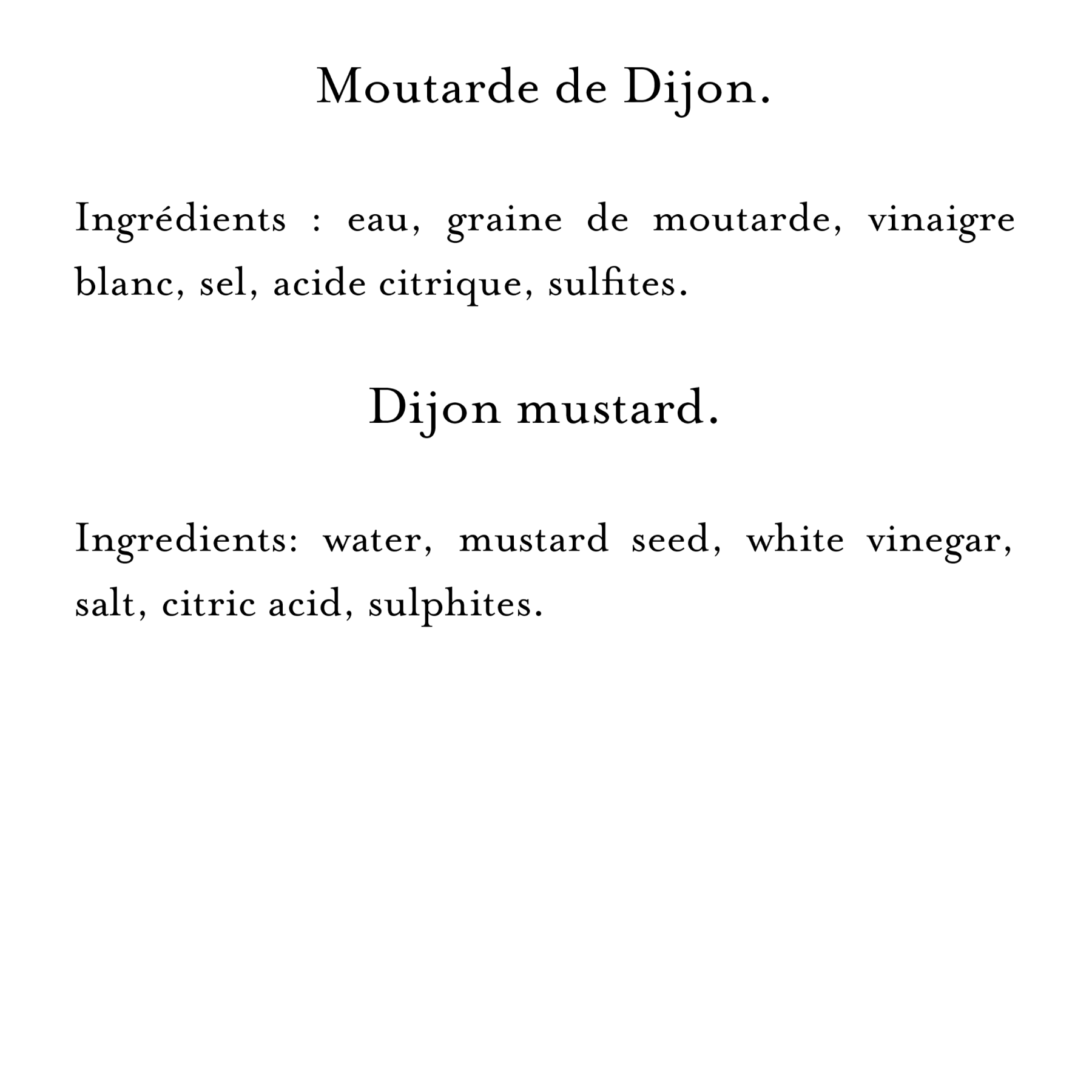 Ingredients (33)