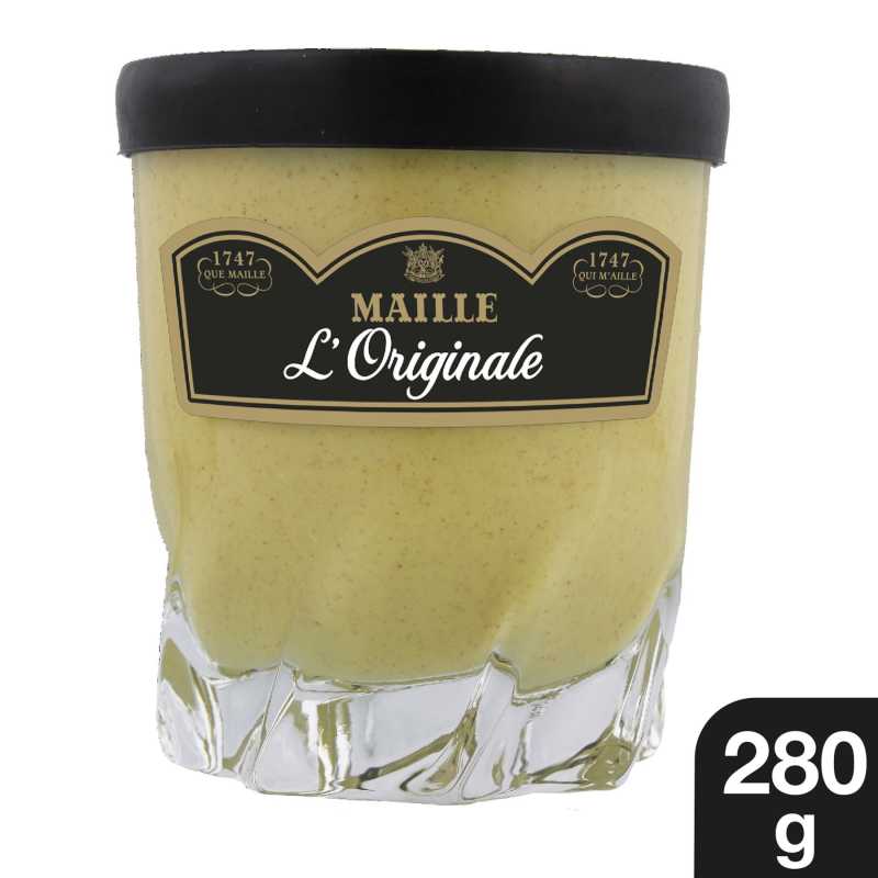 Maille L Originale Moutarde Fine De Dijon Verre 280g 1