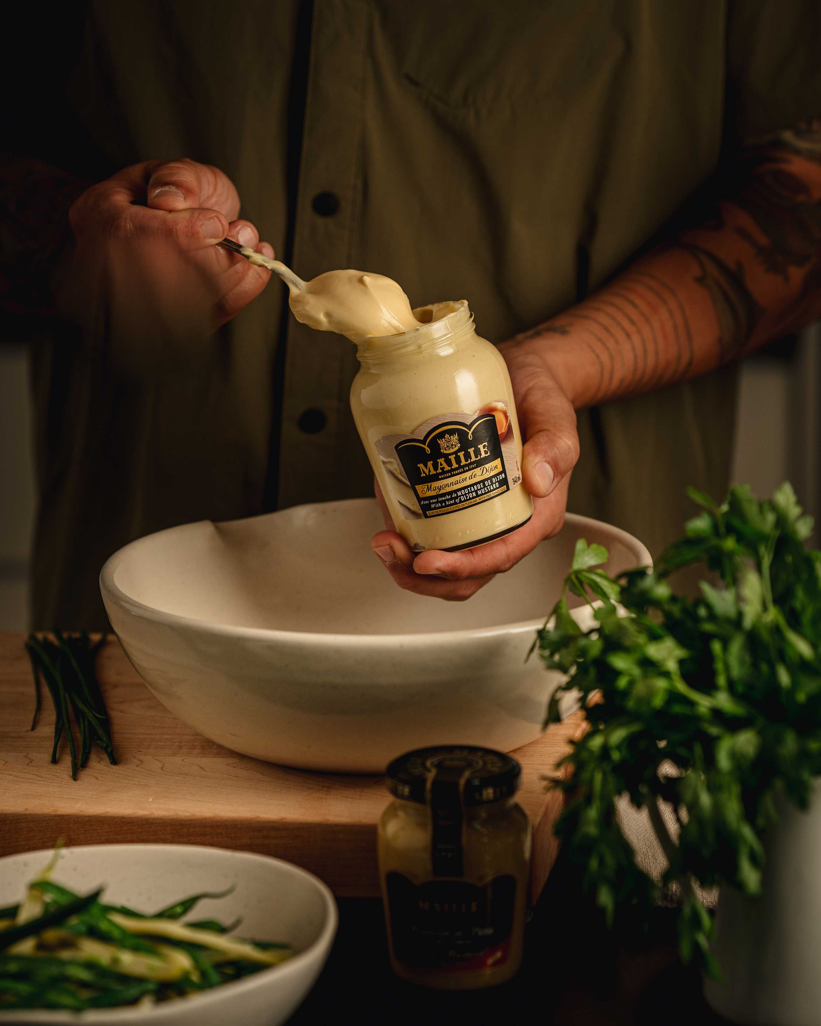 Maille Mayonnaise de Dijon with a hint of Dijon mustard 340ml