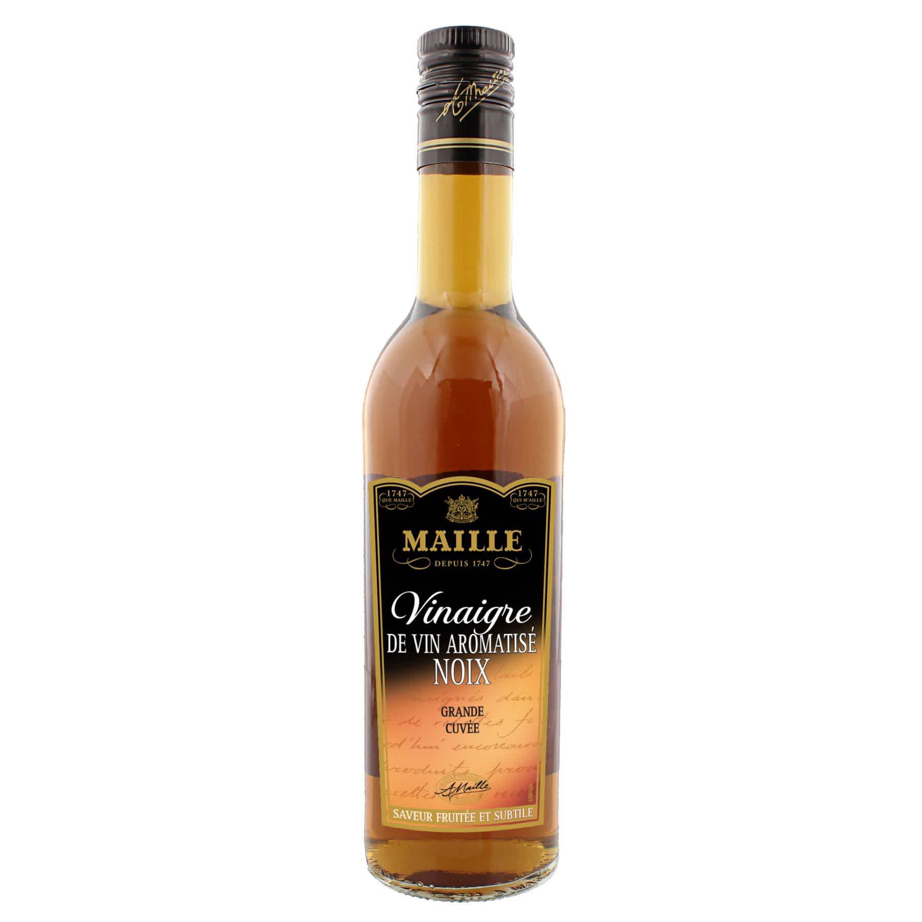 Maille - Vinaigre de Vin Blanc Aromatisé Noix 50 cl, overview