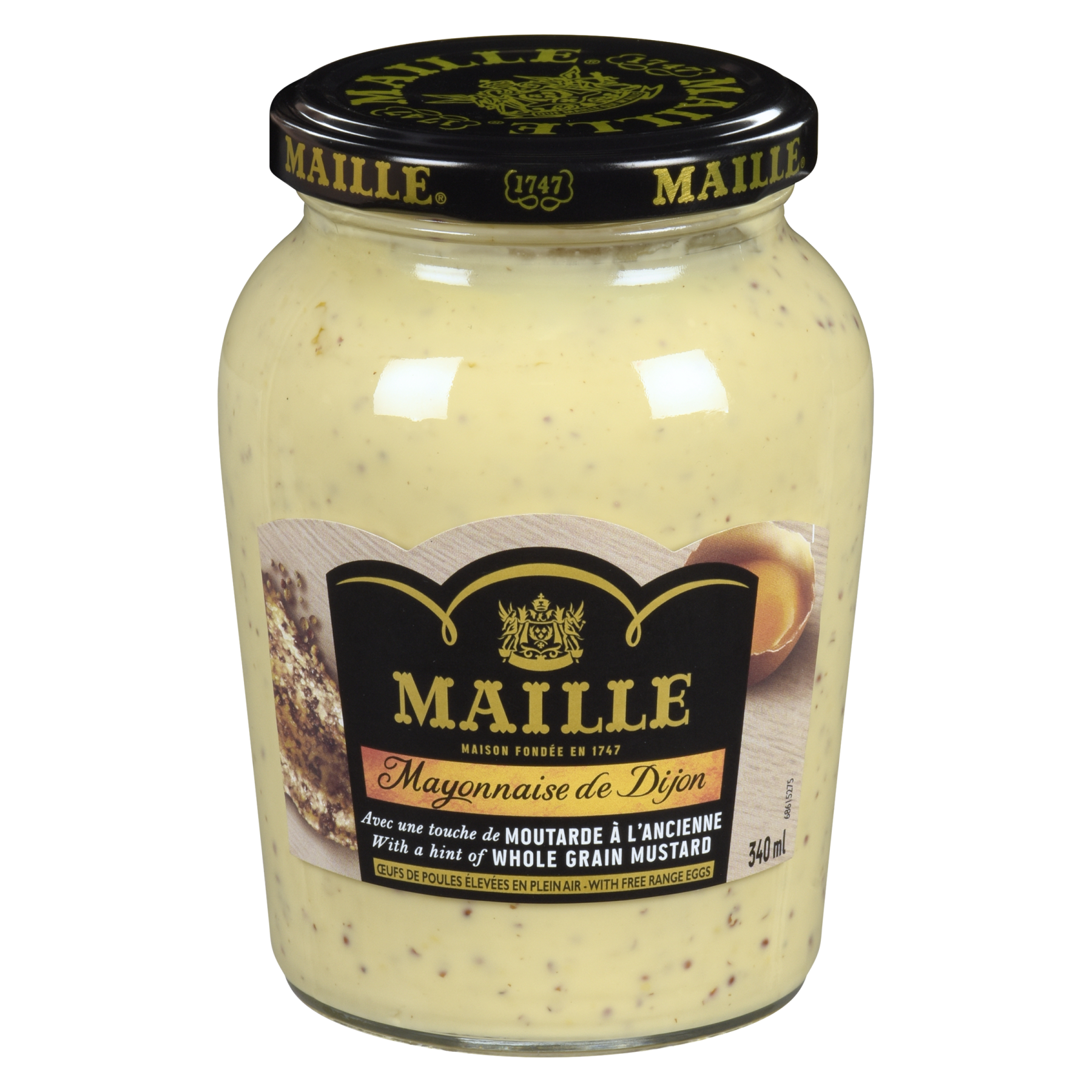 Maille Mayonnaise à la Moutarde à l'Ancienne 340ml
