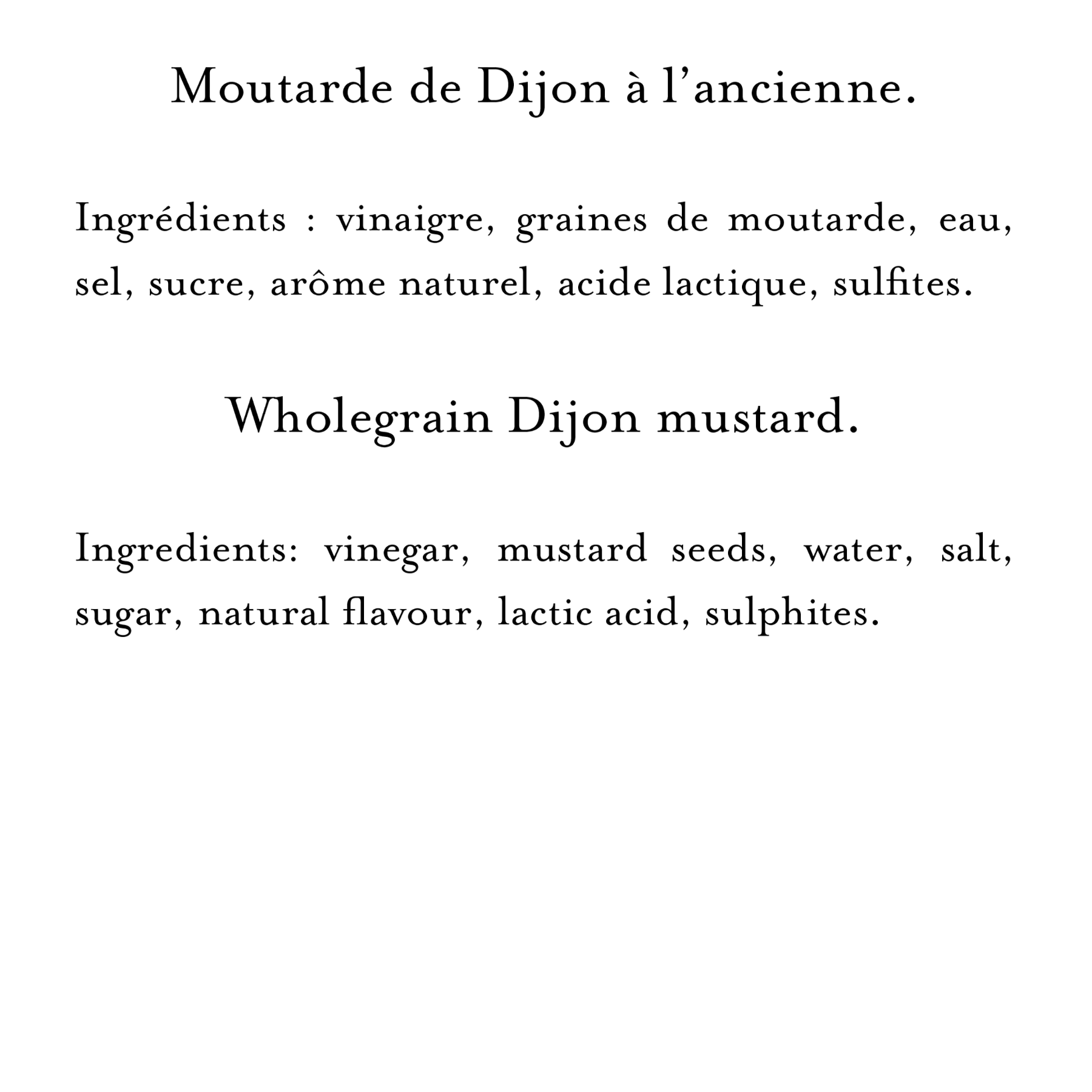 Ingredients (21)