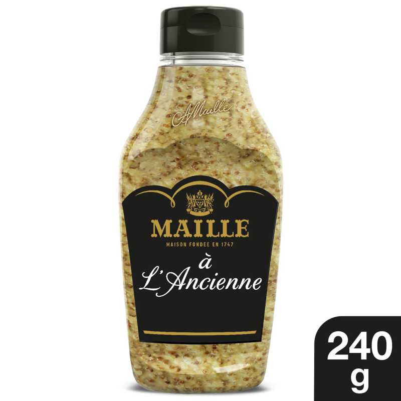 Maille - Moutarde à l'Ancienne Flacon Souple 240 g