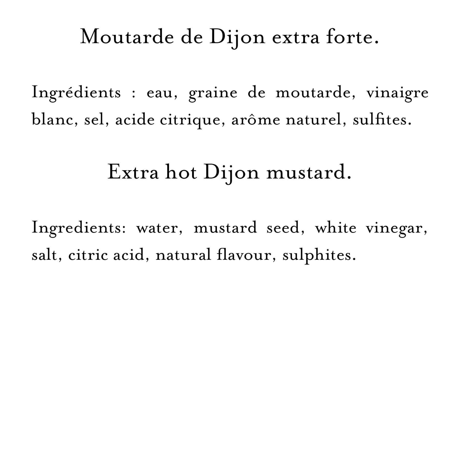 Ingredients (23)