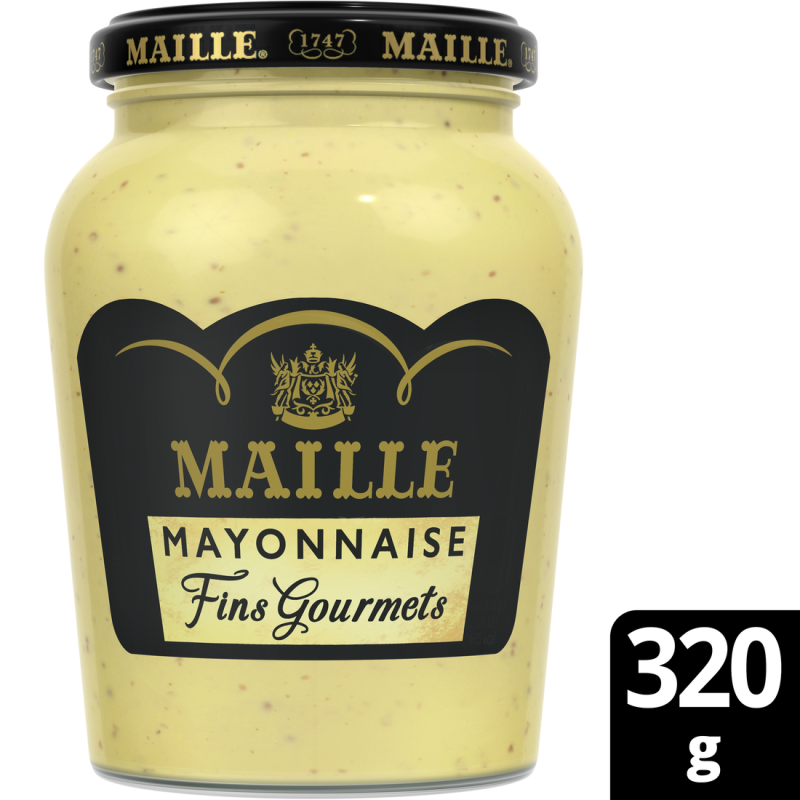 Maille Mayonnaise Fins Gourmets Bocal 320g 1