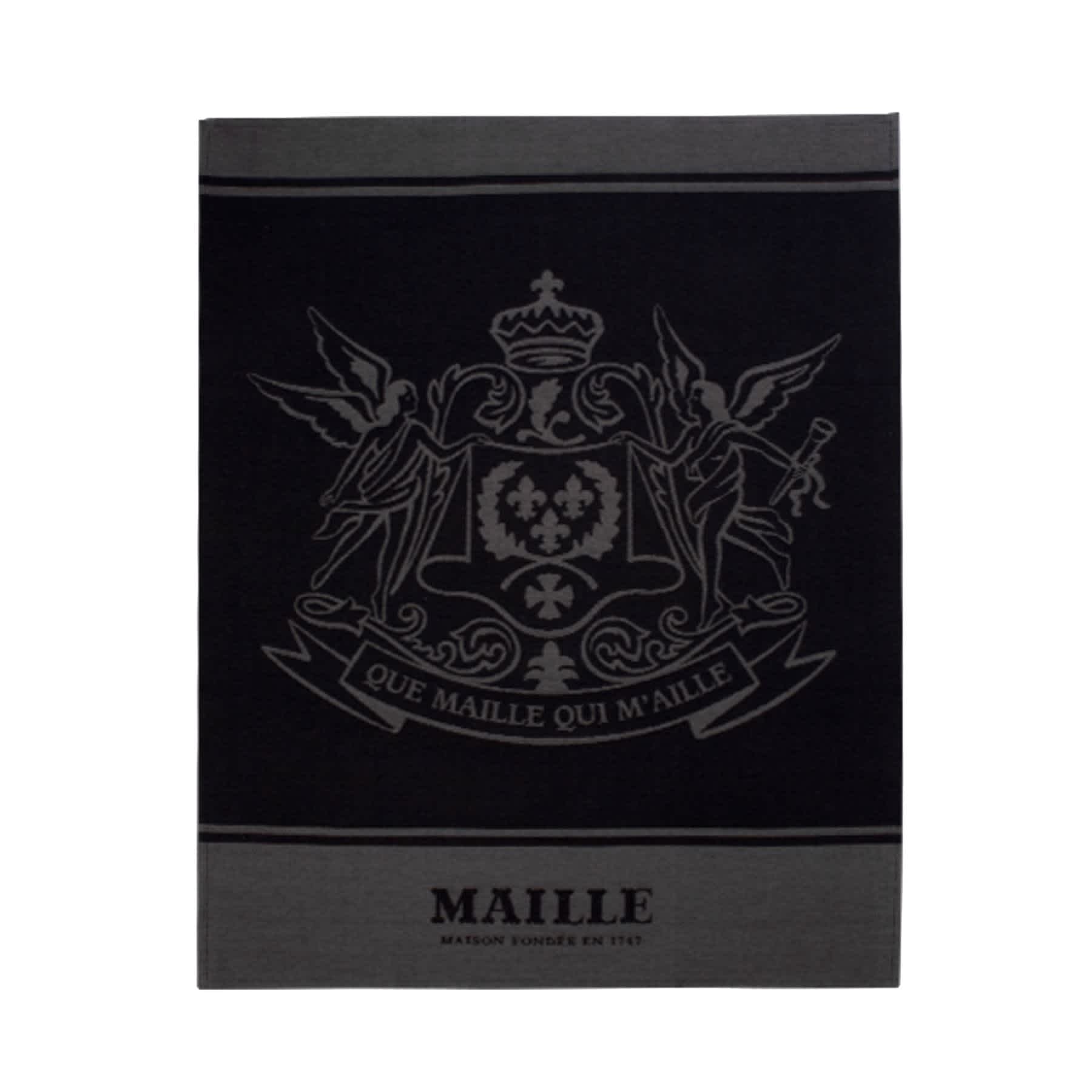 Maille - LINGE DE MAISON MAILLE EN COTON - BLASON