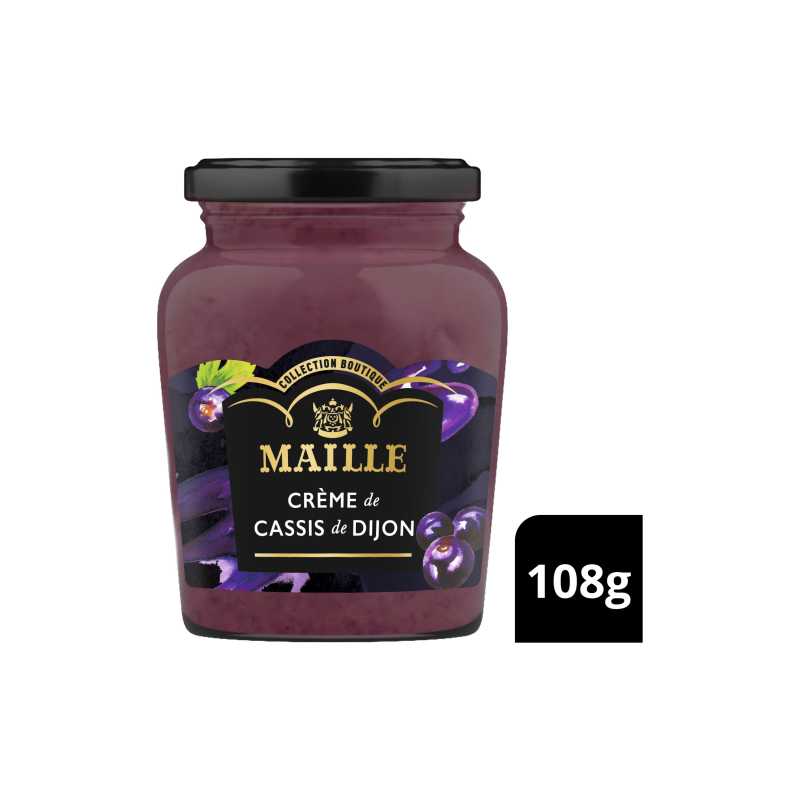 Maille - Moutarde au vin blanc, creme de cassis de dijon, 108 g 