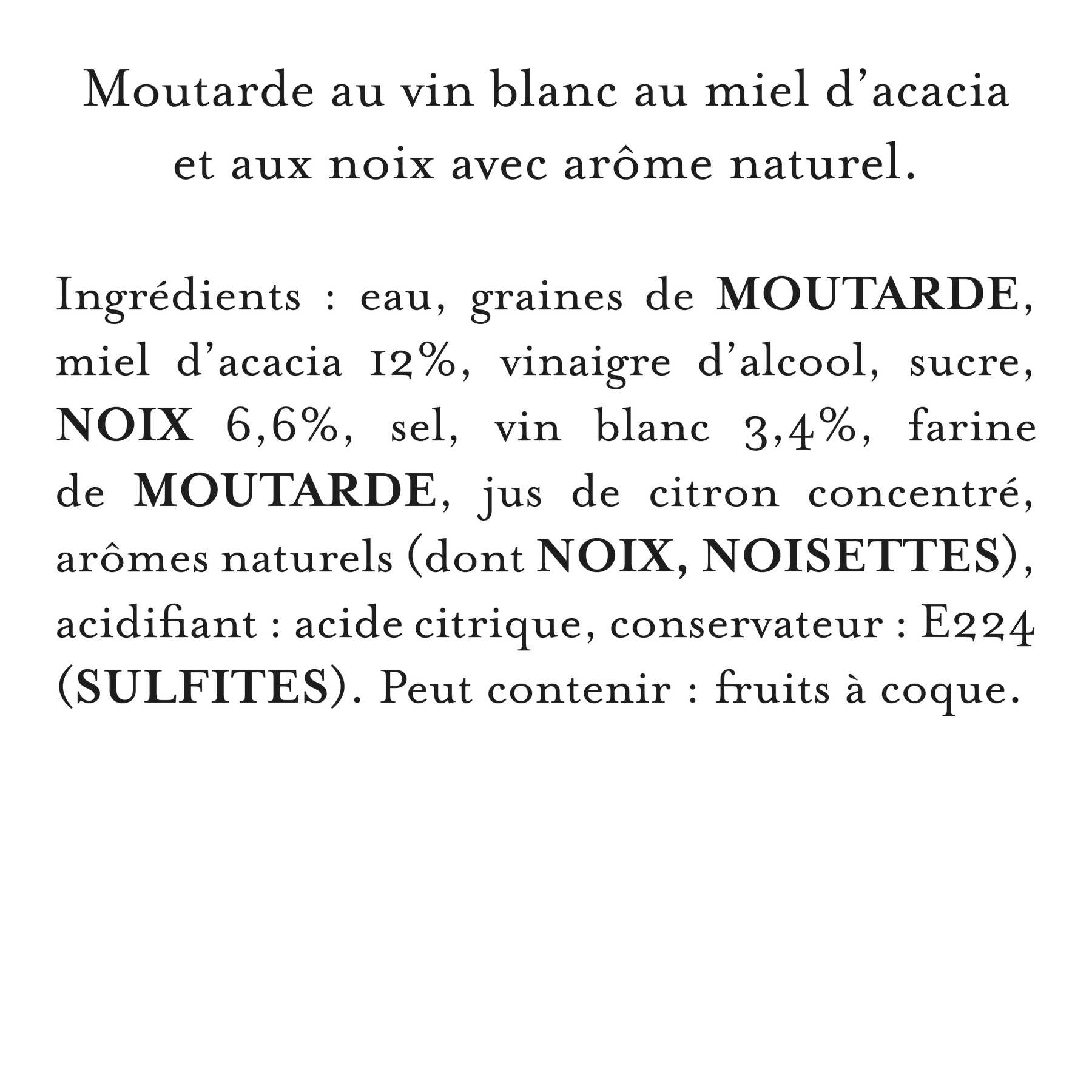 Moutarde au miel - French's