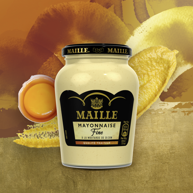 Maille - Mayonnaise Fine Qualité Traiteur Bocal 320 g, new visual
