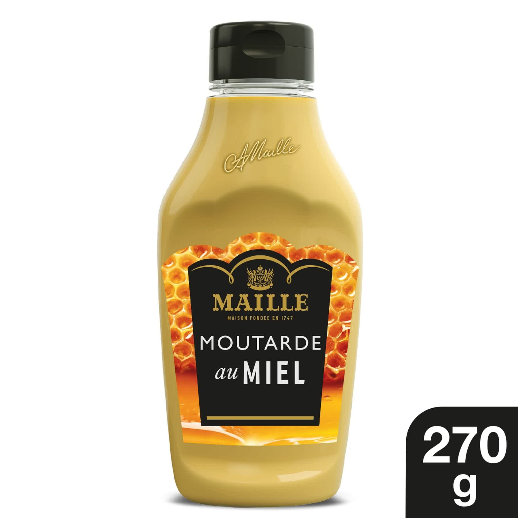 MOUTARDE AU MIEL FLACON SOUPLE 270G 1