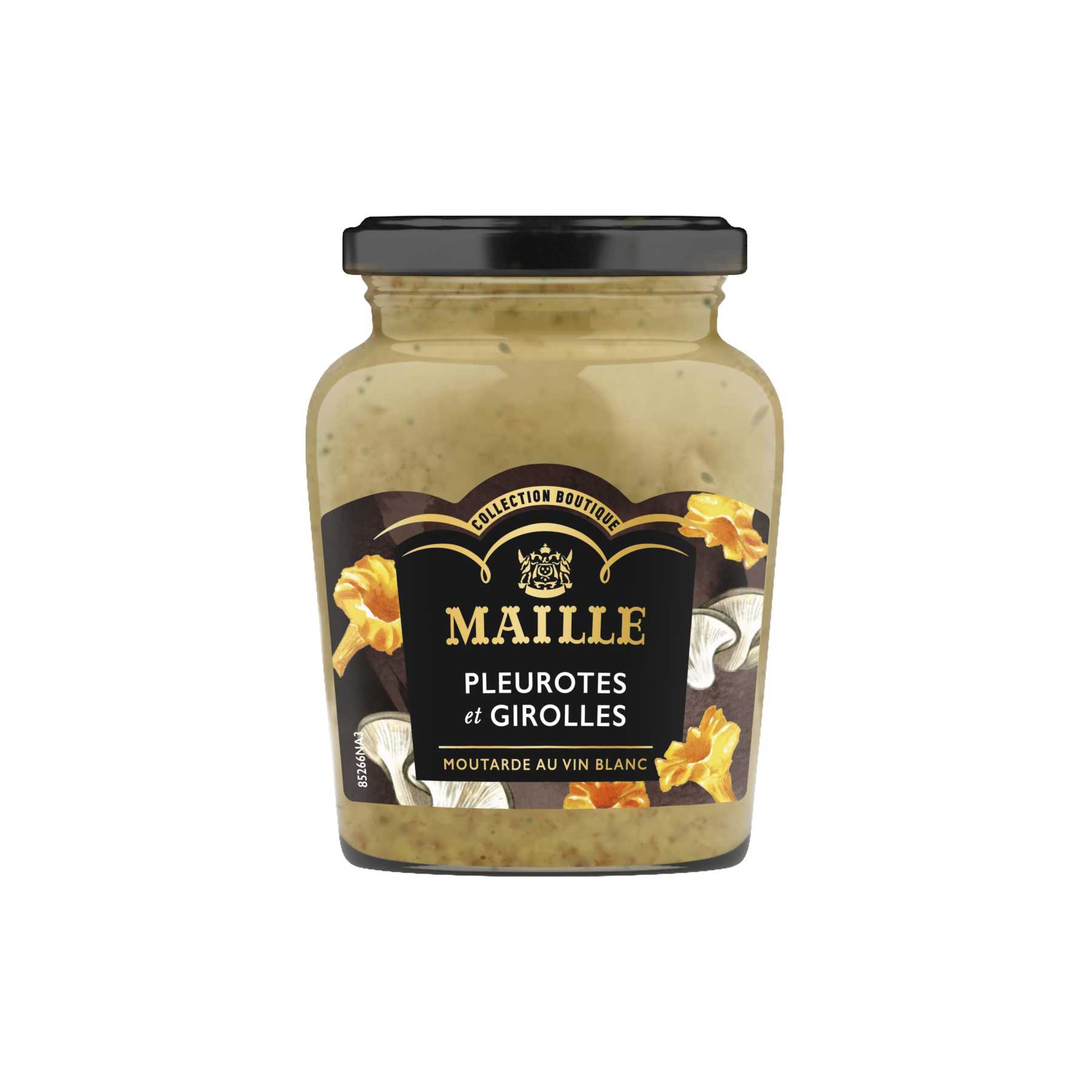 Maille - Moutarde au vin blanc, pleurotes et girolles, 108 g, overview