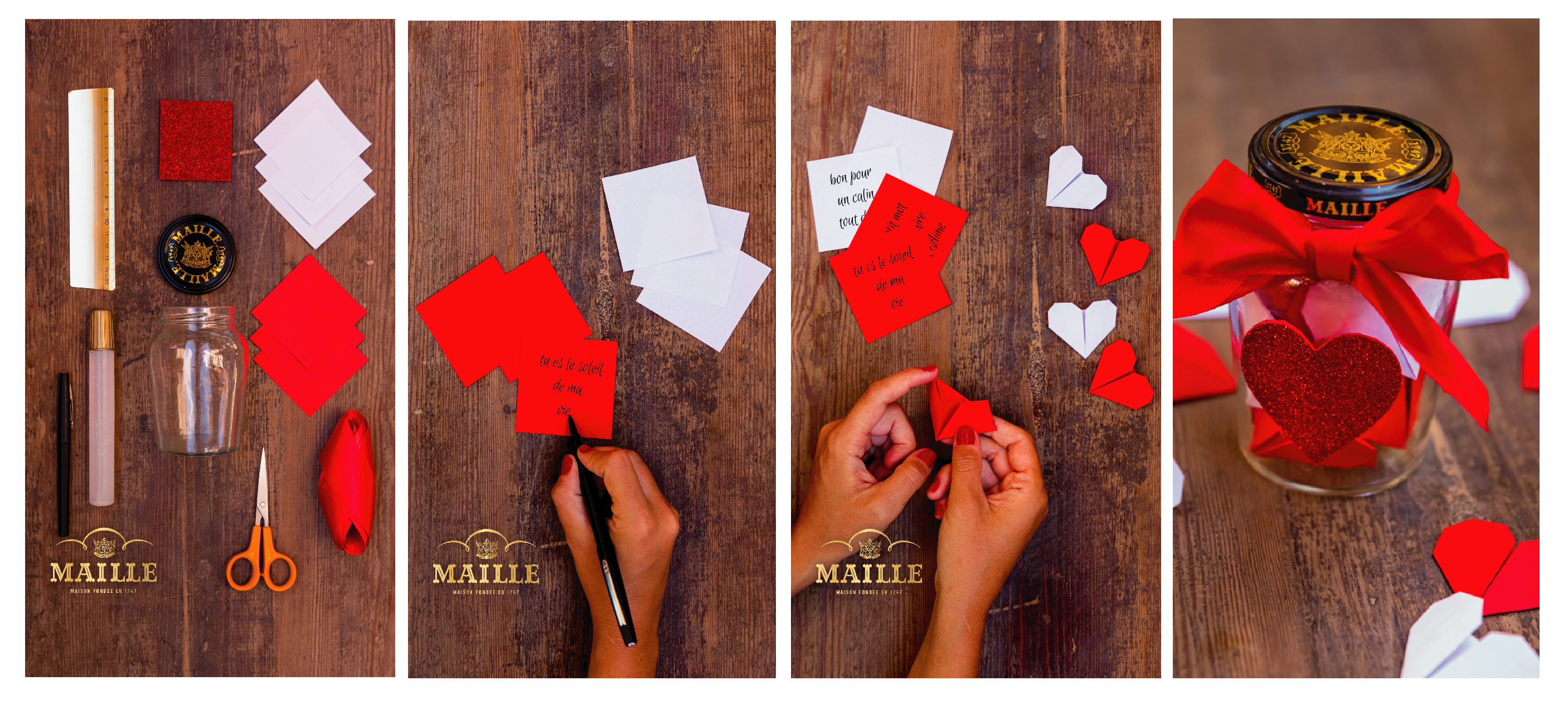 Cadeau DIY Saint-Valentin – Dites-le avec Maille