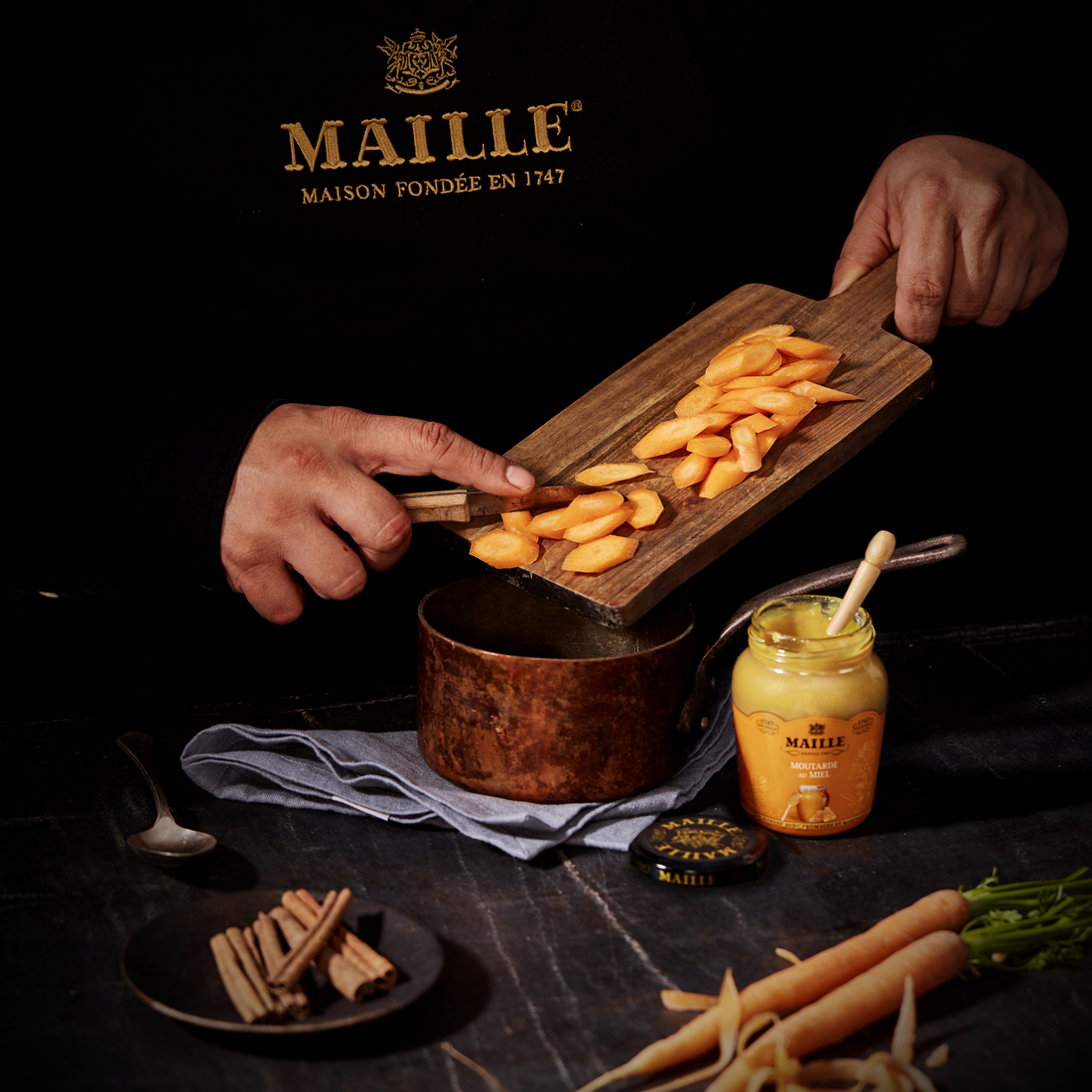 Recipe - Sauce à la carotte Maille, classique