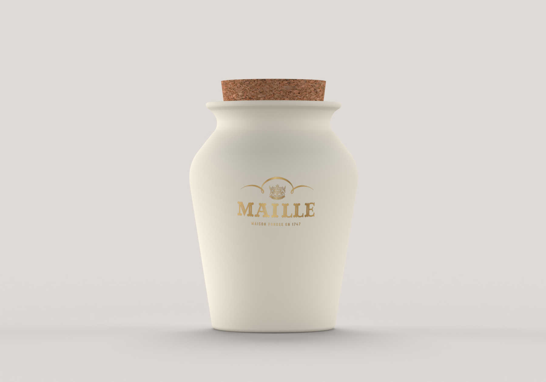 Maille POT GRE BLANC