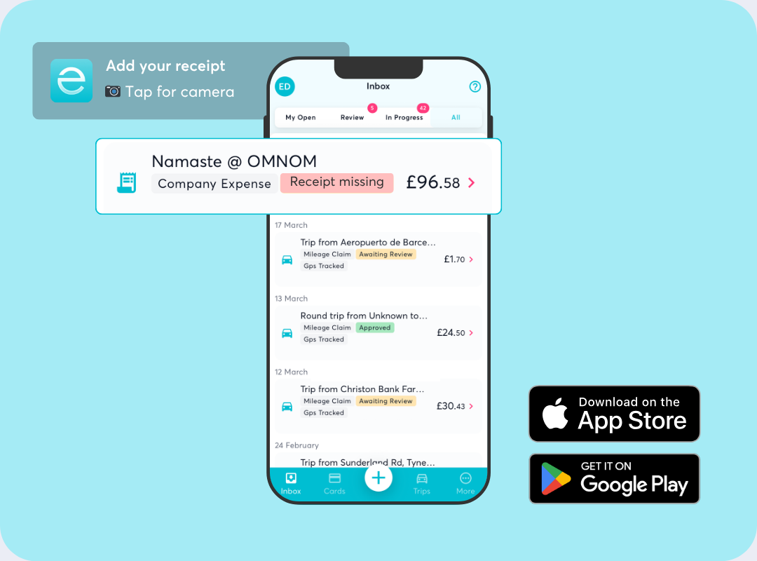 Employee Expense Management App | Cards, Mileage & Approvals | Expend