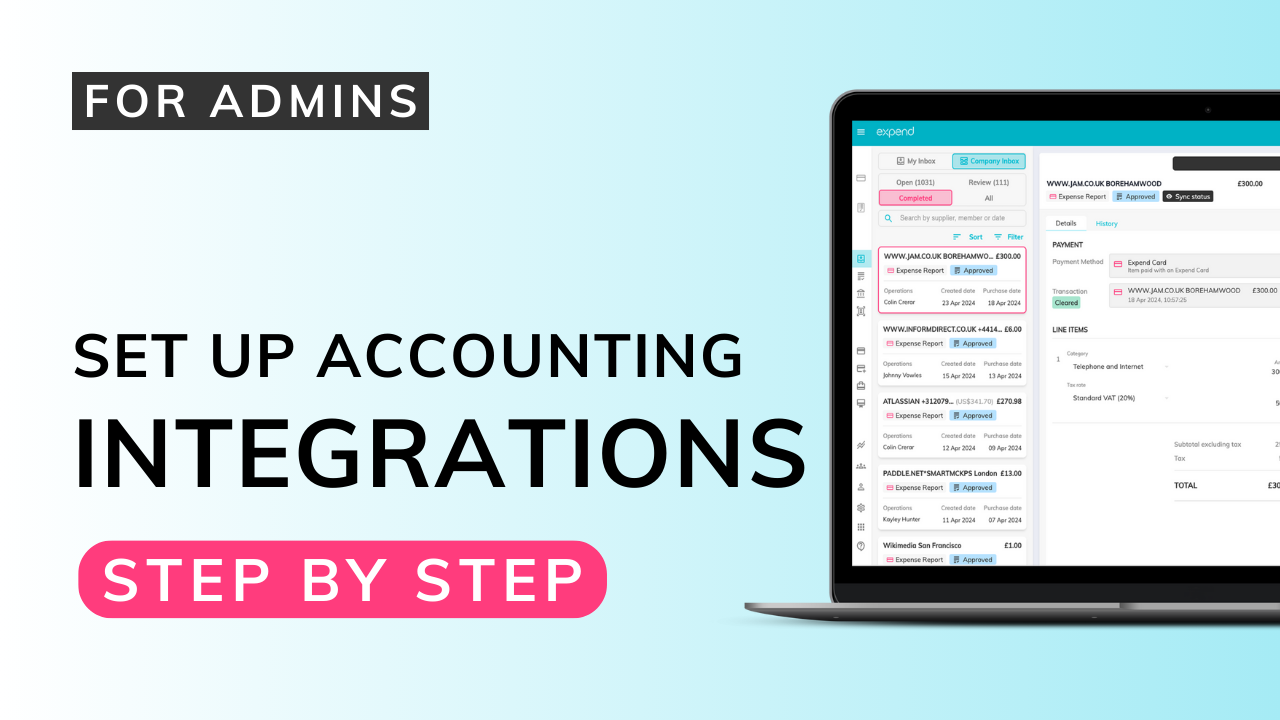 How to set up Accounting Integrations