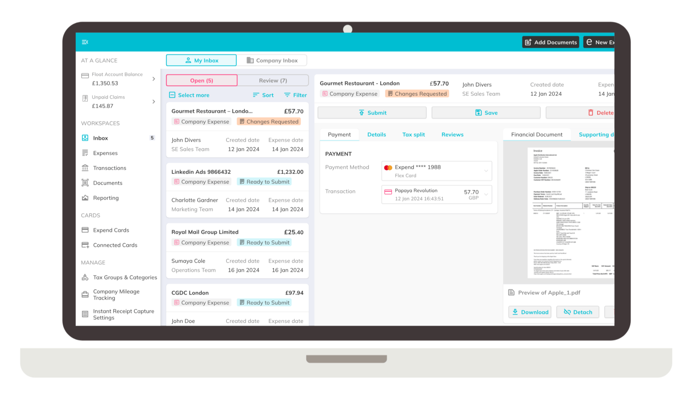 Get a free demo with Expend to learn how we can simplify your business ...