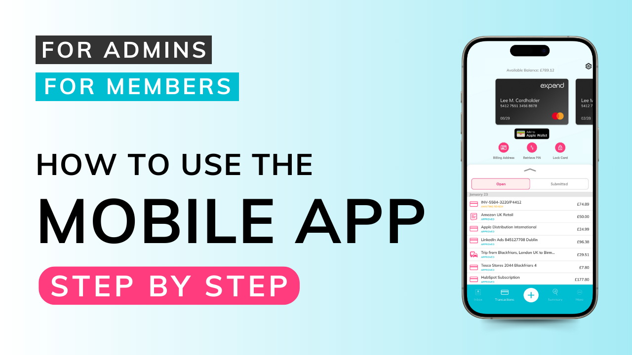 How to use the Mobile App