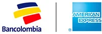 Bancolombia AMEX logo