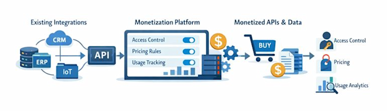 API monetization flow overview