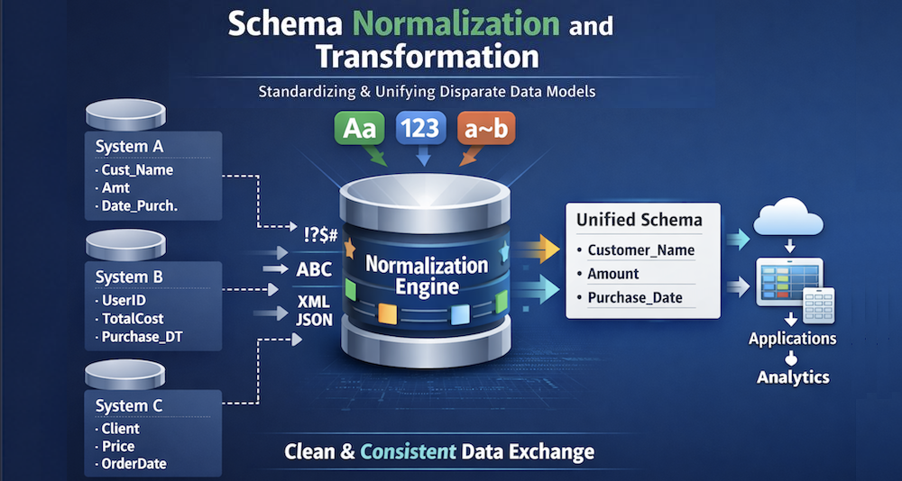 Schema Normalization and Transformation