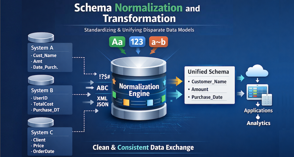 Schema Normalization and Transformation