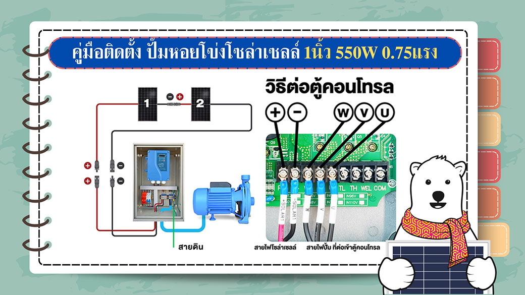 1solarcell-pump-manual-550W