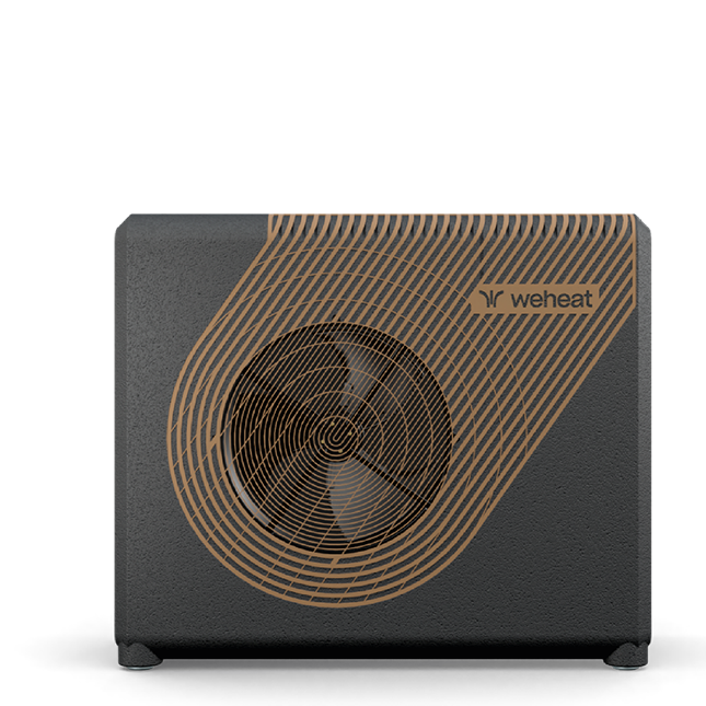 Render weheat warmtepomp sparrow koper variant