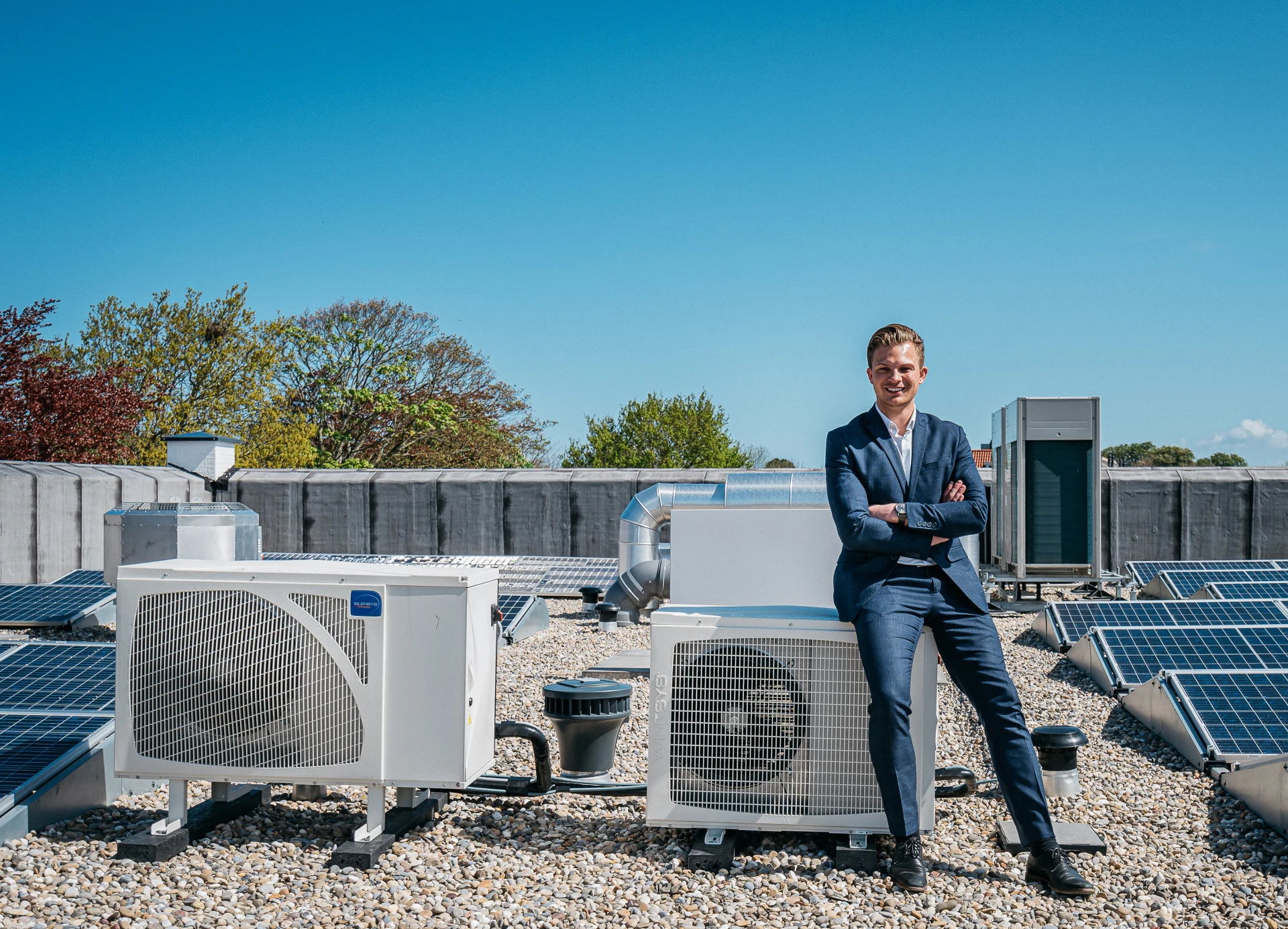 Boutique Hotel Ter Zand uit Burgh-Haamstede met zakelijke zonnepanelen en VRV