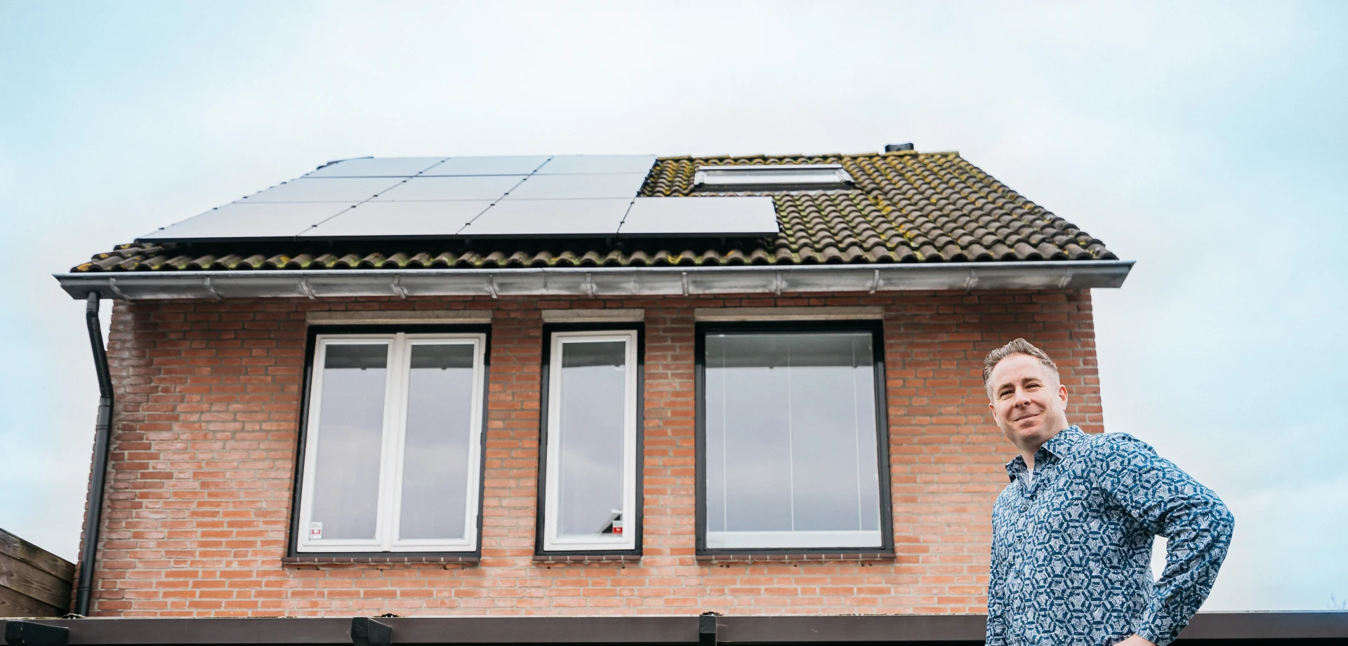 Familie Kouwenberg uit Prinsenbeek met zonnepanelen