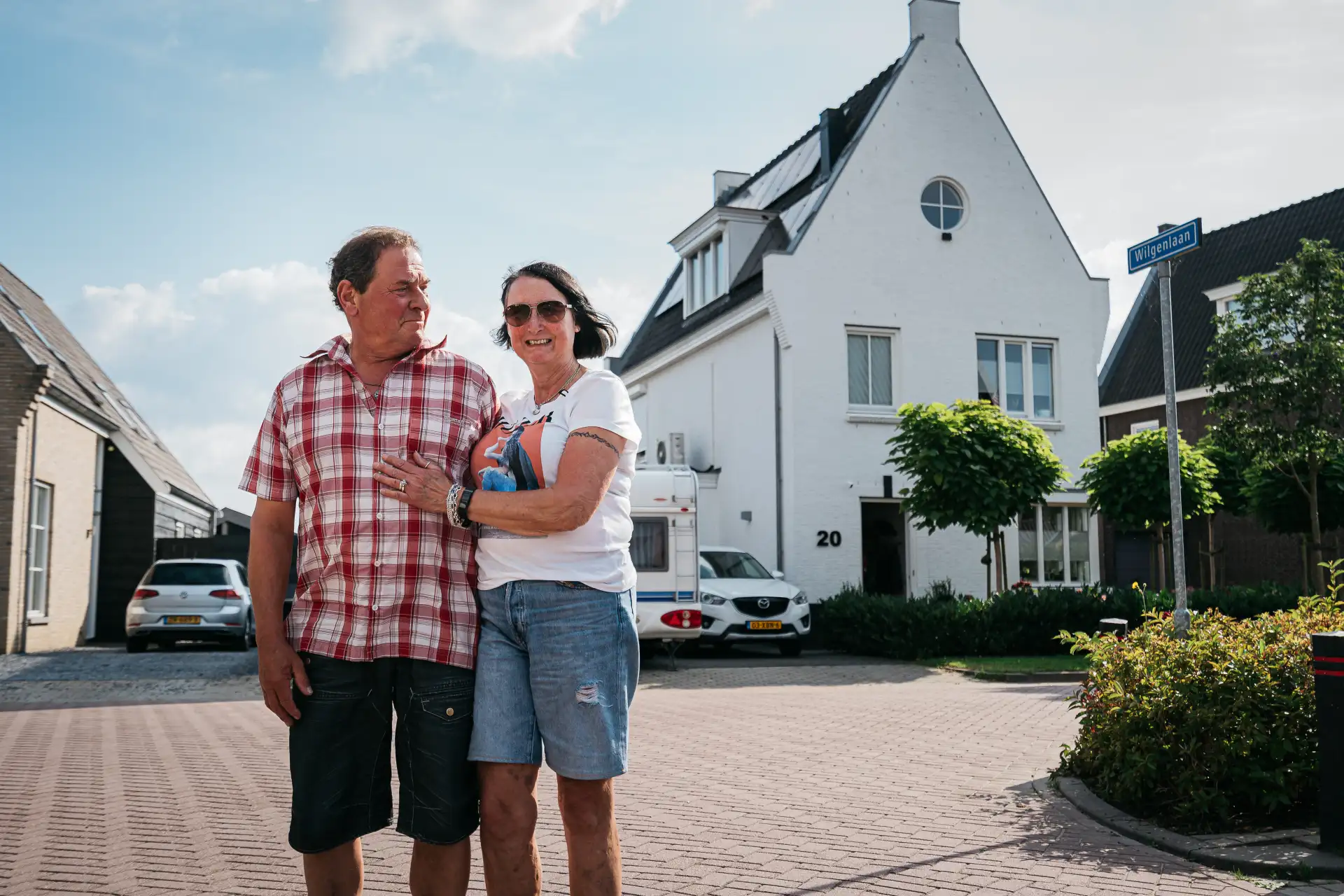 Familie Baptist uit Dirksland met zonnepanelen, airco en een warmtepomp